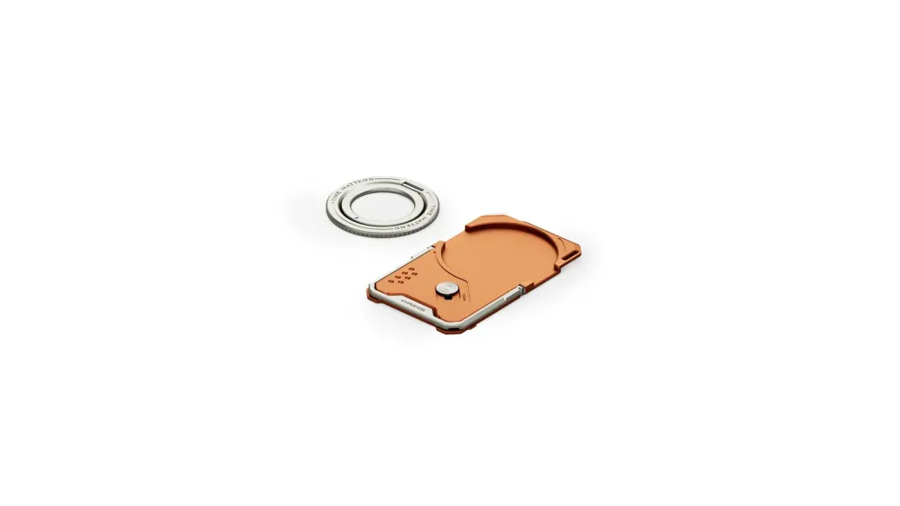 Tilta Khronos Multi-Functional Magnetic Backplate for iPhone 17 Pro Max - Orange