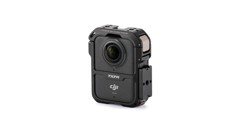 Tilta Camera Cage for DJI Osmo 360 Horizontal Mounting Kit - Black