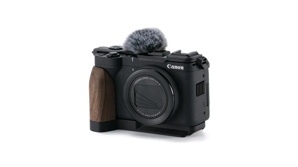 Tilta Vintage Camera Cage for Canon PowerShot V1 Base Kit - Black