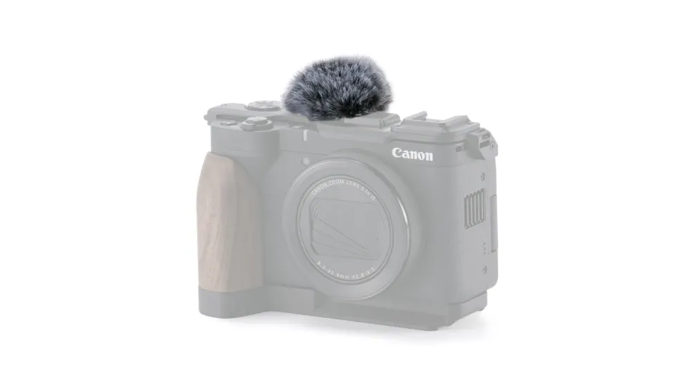 Tilta Microphone Windscreen for Canon PowerShot V1 - Black