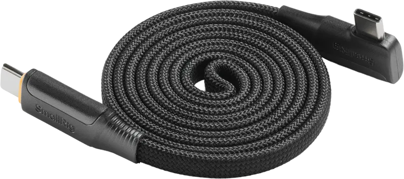 SmallRig 5612 USB-C Self-Coiling Charging Cable (100cm, 100W)