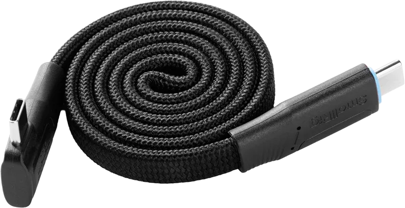 SmallRig 5615 USB-C Self-Coiling Data Cable (USB 3.2 Gen2x2 & 60cm, 240W)