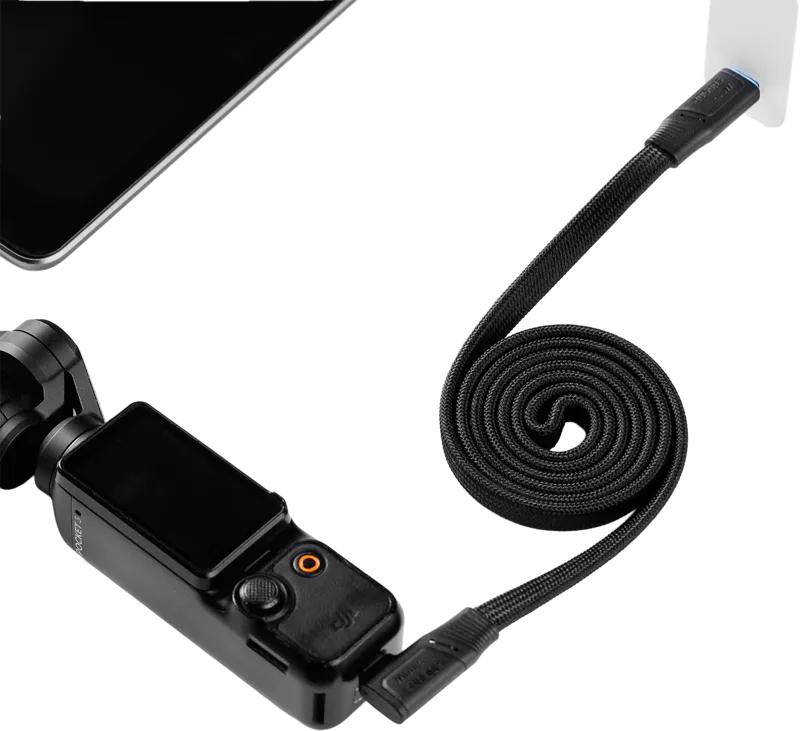 SmallRig 6866 USB-C Self-Coiling Data Cable (USB 3.2 Gen2x2 & 100cm, 240W)