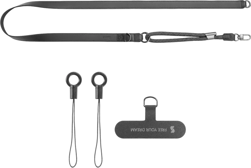 SmallRig 6732 BS-S1 2-in-1 Shoulder Strap Black