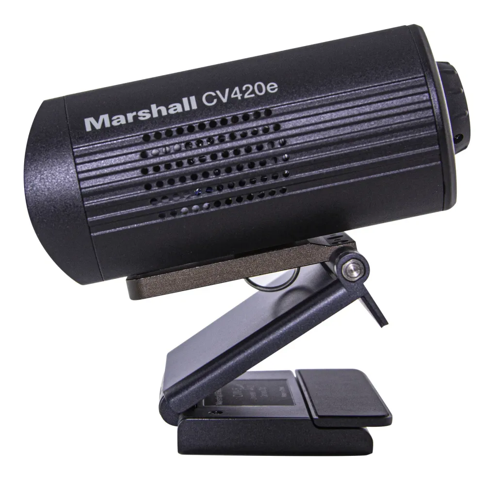 Marshall e4PTZ 4K60 Camera - HDMI, USB & IP Outputs, incls CVM-5 Clip Mount