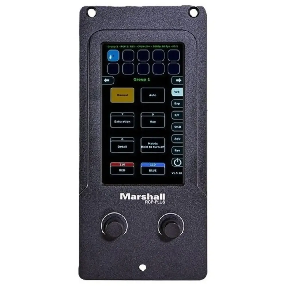 Marshall RCP-PLUS ver 3, RS485, VISCA over IP, Compatible with CV300/500 series cameras.
