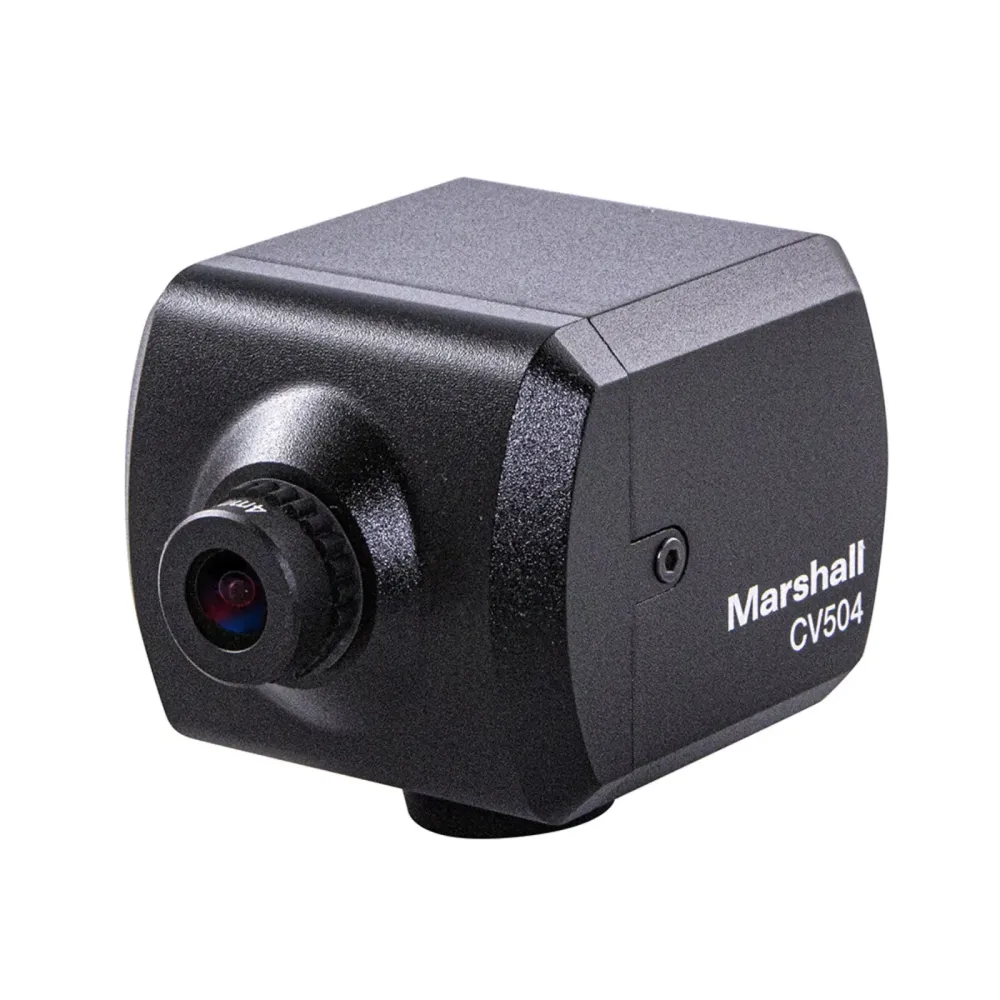 Marshall Mini Broadcast Camera with 4.0mm Interchangeable Lens - 3G-SDI Output