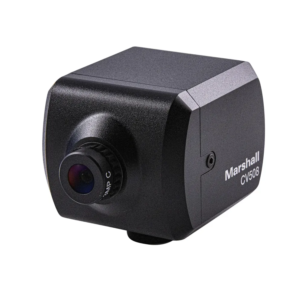 Marshall Mini Broadcast Camera with 4.0mm Interchangeable Lens - 3G-SDI & HDMI Outputs