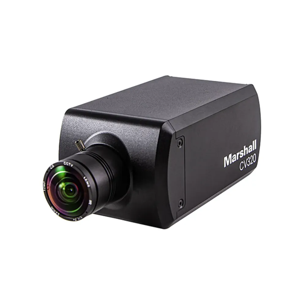 Marshall Compact Full HD camera IP & 3GSDI, accepts CS Mount lens
