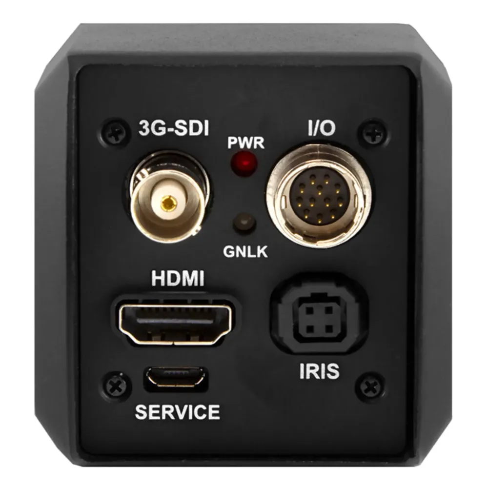 Marshall Global Shutter & Genlock Compact Broadcast Camera with CS Lens Mount – 3G-SDI & HDMI Outputs
