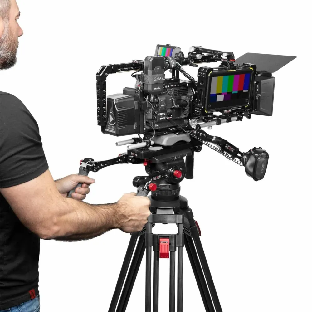 SHAPE Tripod Pan Handle Push-Button for ST Series Tripods.