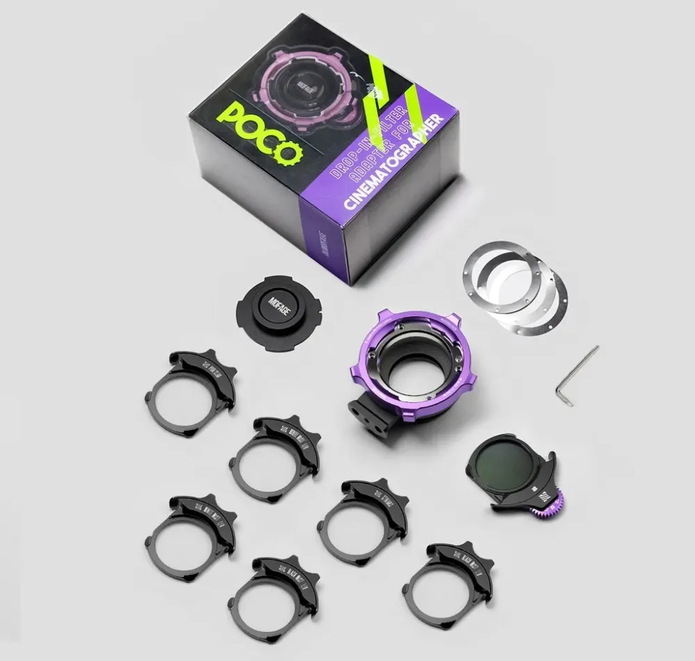 MOFAGE POCO Drop-In Filter Adapter Advanced Kit - E Mount