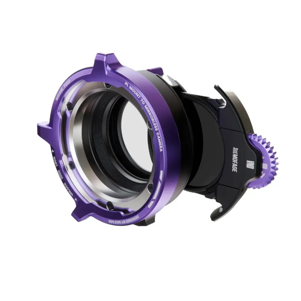 MOFAGE POCO II Drop-In Filter Adapter PL Front Lens Mount PL to E