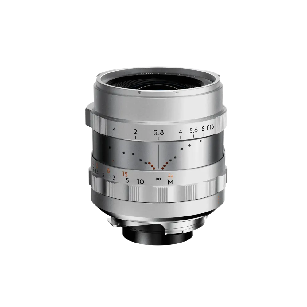 THYPOCH Full-frame Photography Lens Simera 28mm f1.4 for Canon RF Mount - Silver