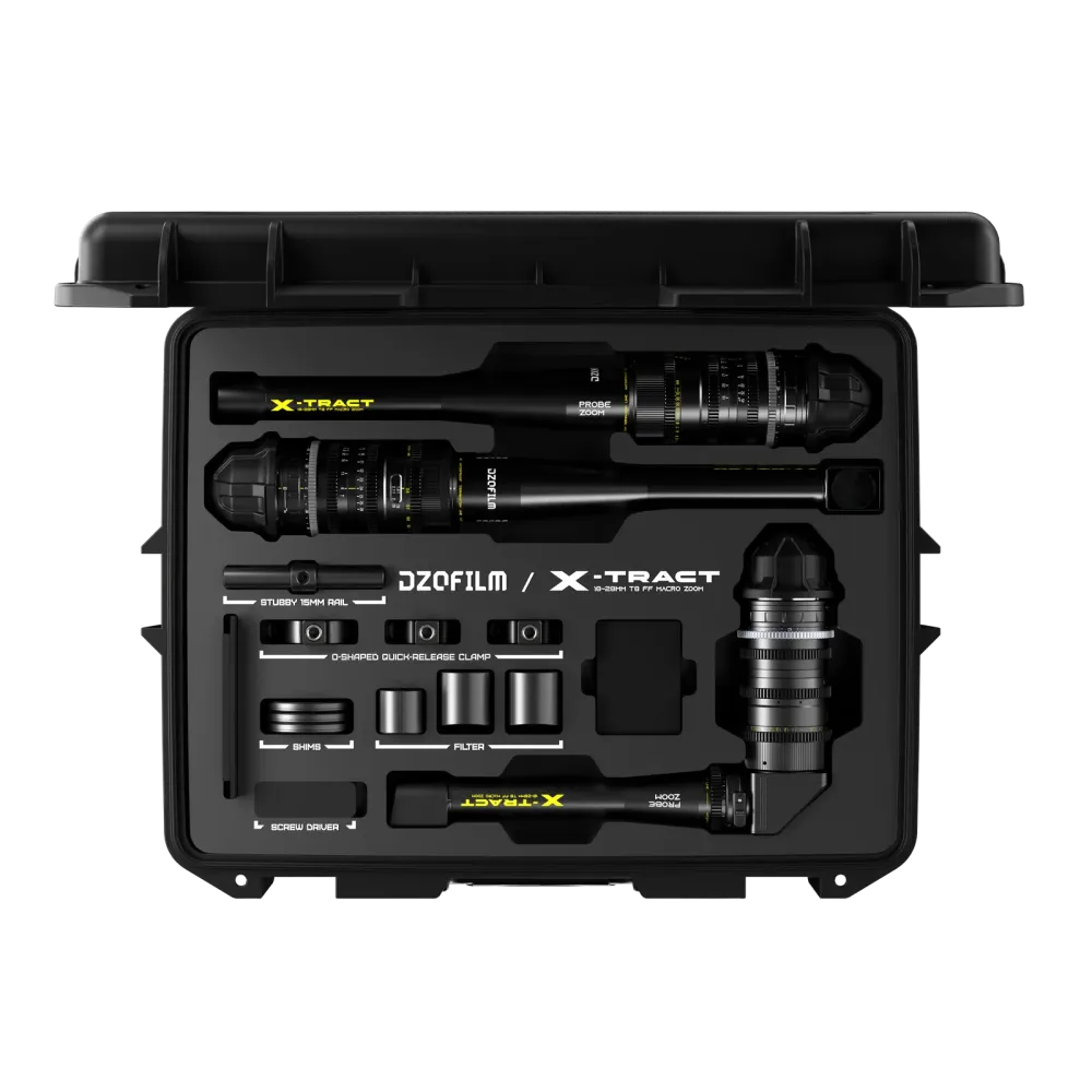 DZOFILM X-tract 18-28mm_0/90/360°(PL_Black_Case_3pcs_Metric)