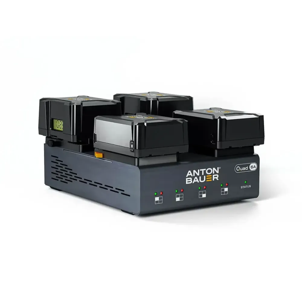 Anton Bauer QUAD 6A V-Mount Charger