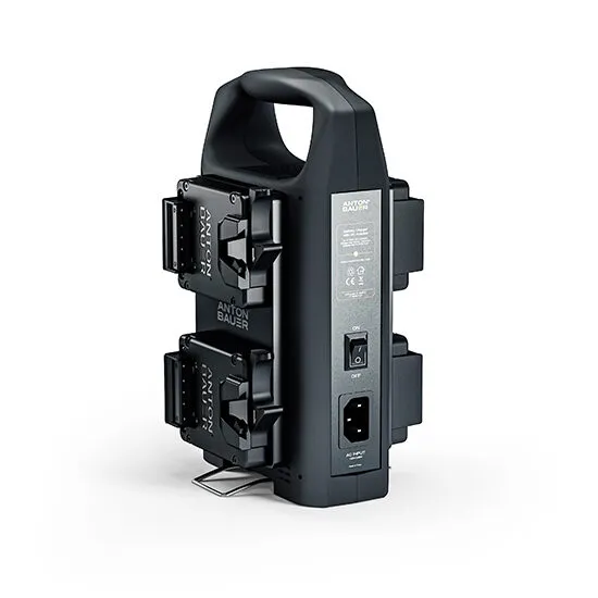 Anton Bauer Quad Charger VM4 4-position Micro Battery Charger