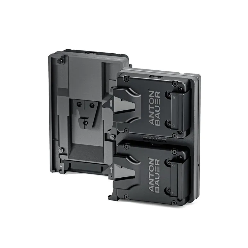 Anton Bauer Dual Micro V-Mount Plate to V-Mount