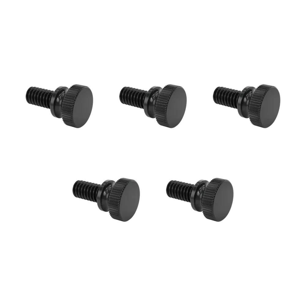 SmallHD 1/4-20x1/2"L Replacement Nylon Screws (Black - 5 pk)