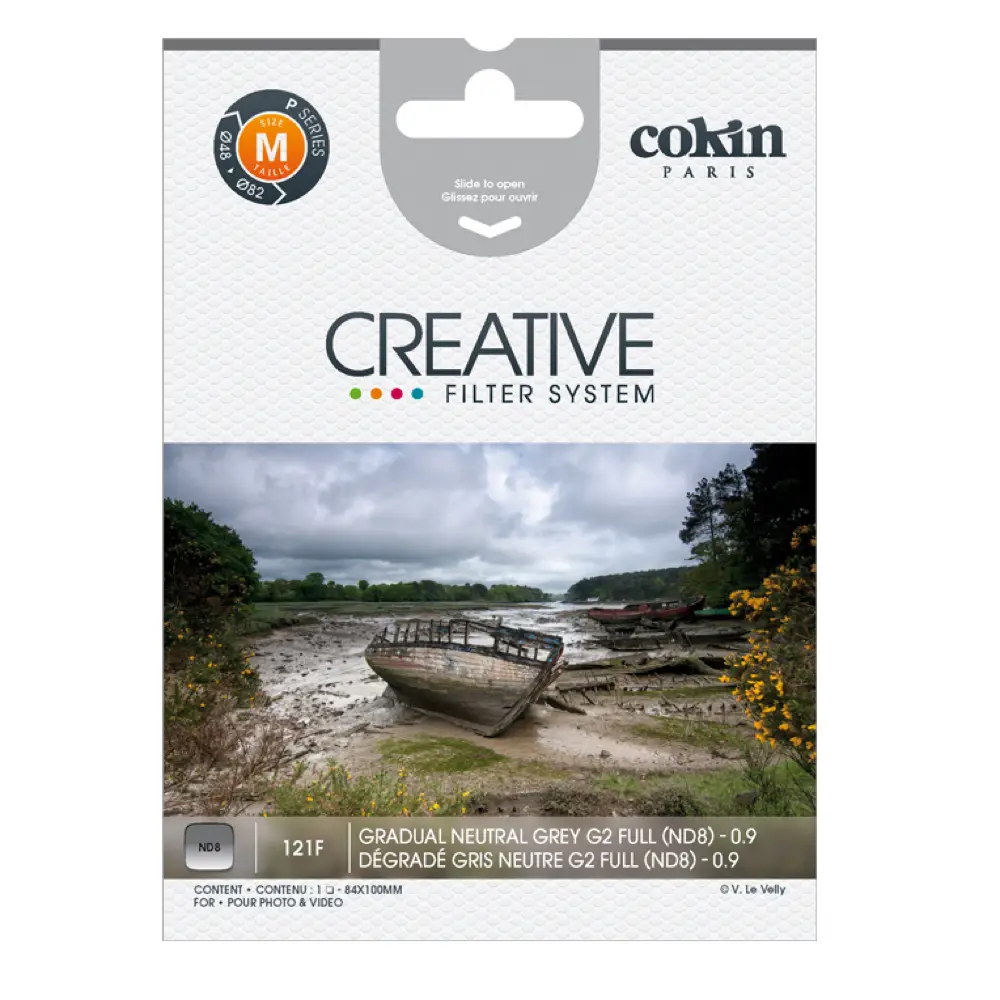 Cokin Filter P121F Neutral Grey G2 full (ND8) (0.9)
