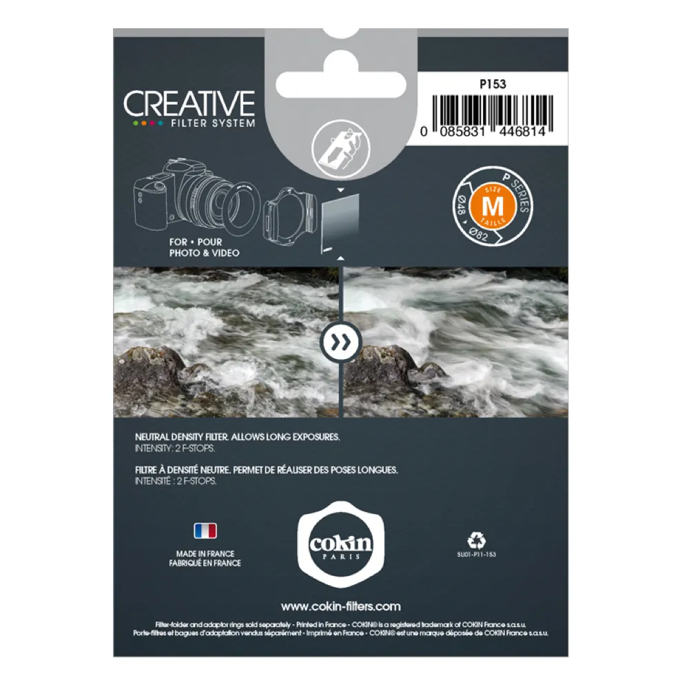 Cokin Filter P153 Neutral Grey ND4 (0.6)
