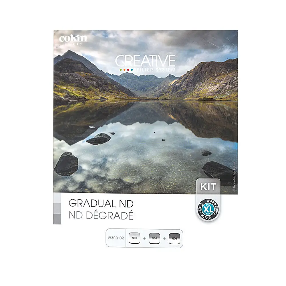 Cokin 3 Graduated ND Filters Kit W300 02 (XL Serie)