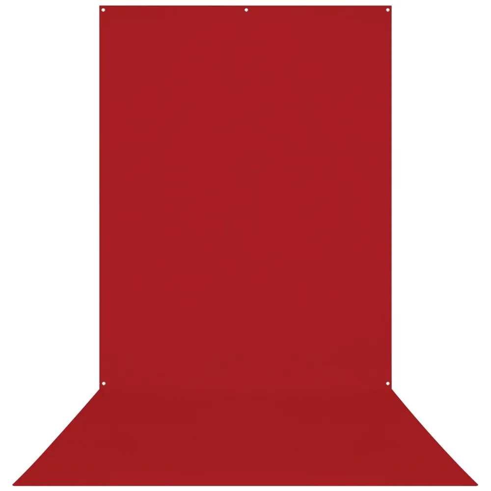 Westcott X Drop Wrinkle Resistant Backdrop   Scarlet Red Sweep (5' x 12')