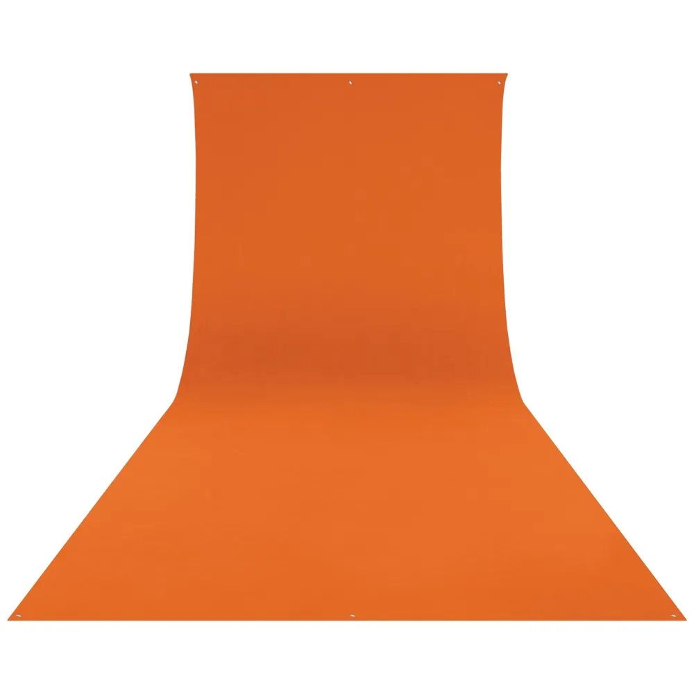 Westcott Wrinkle Resistant Backdrop   Tiger Orange (2,7 x 6,1m)