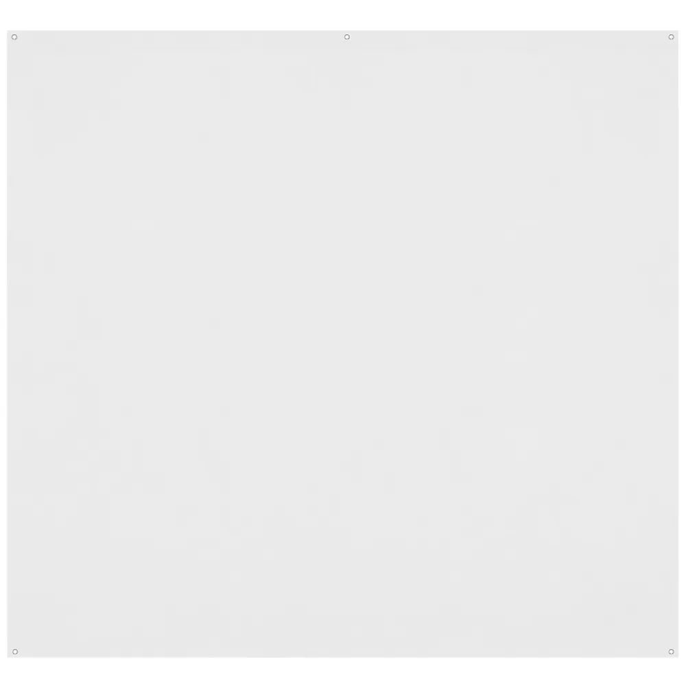 Westcott X Drop Pro Wrinkle Resistant Backdrop   High Key White (8' x 8')
