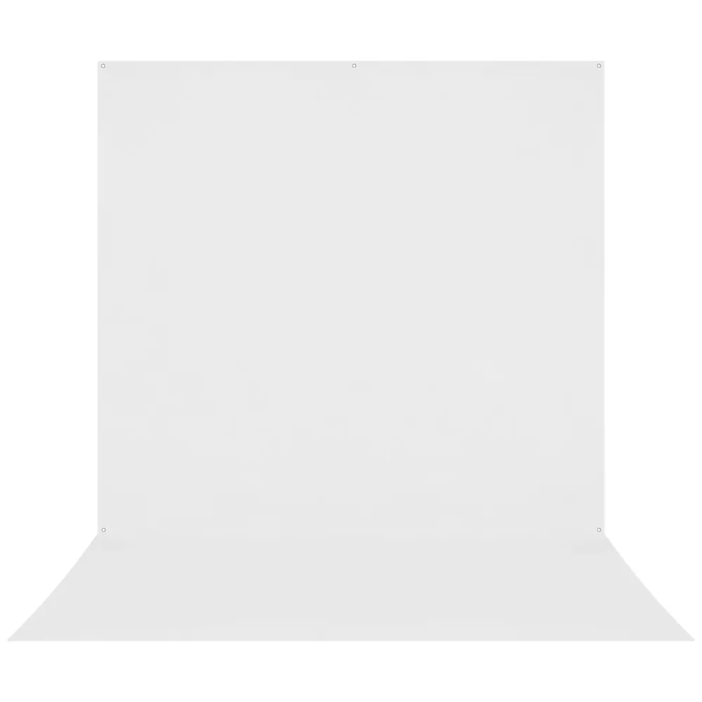 Westcott X Drop Pro Wrinkle Resistant Backdrop   High Key White Sweep (8' x 13')