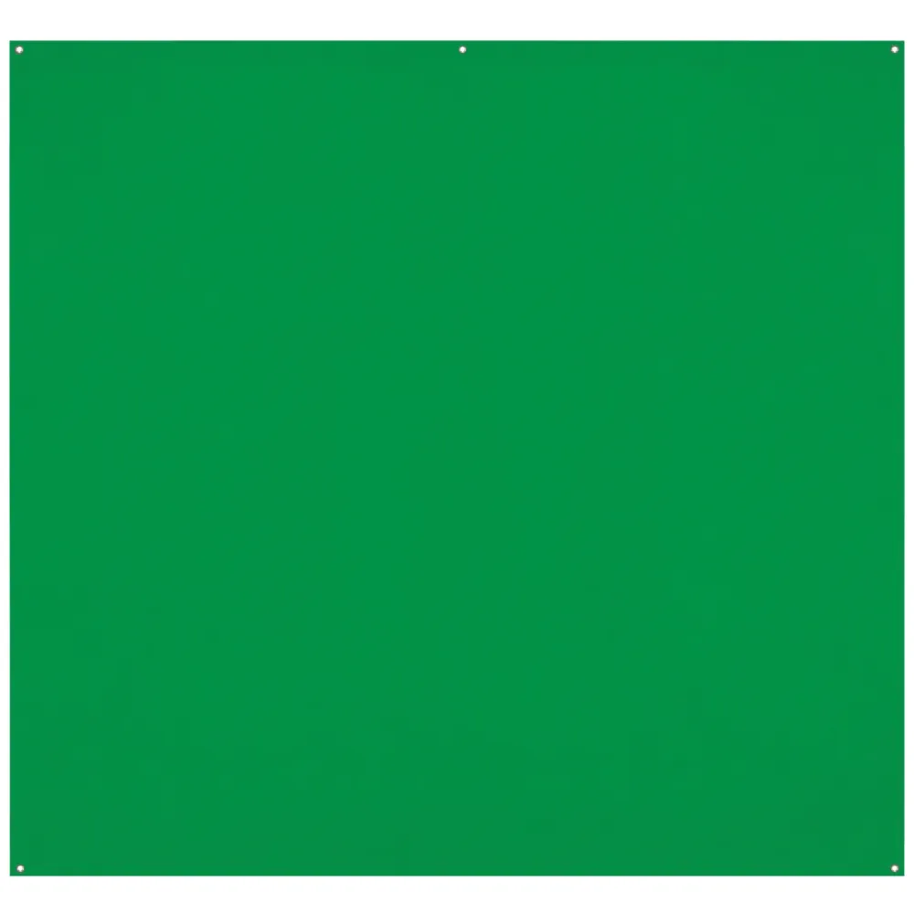 Westcott X Drop Pro Wrinkle Resistant Backdrop   Chroma Key Green Screen (8' x 8')
