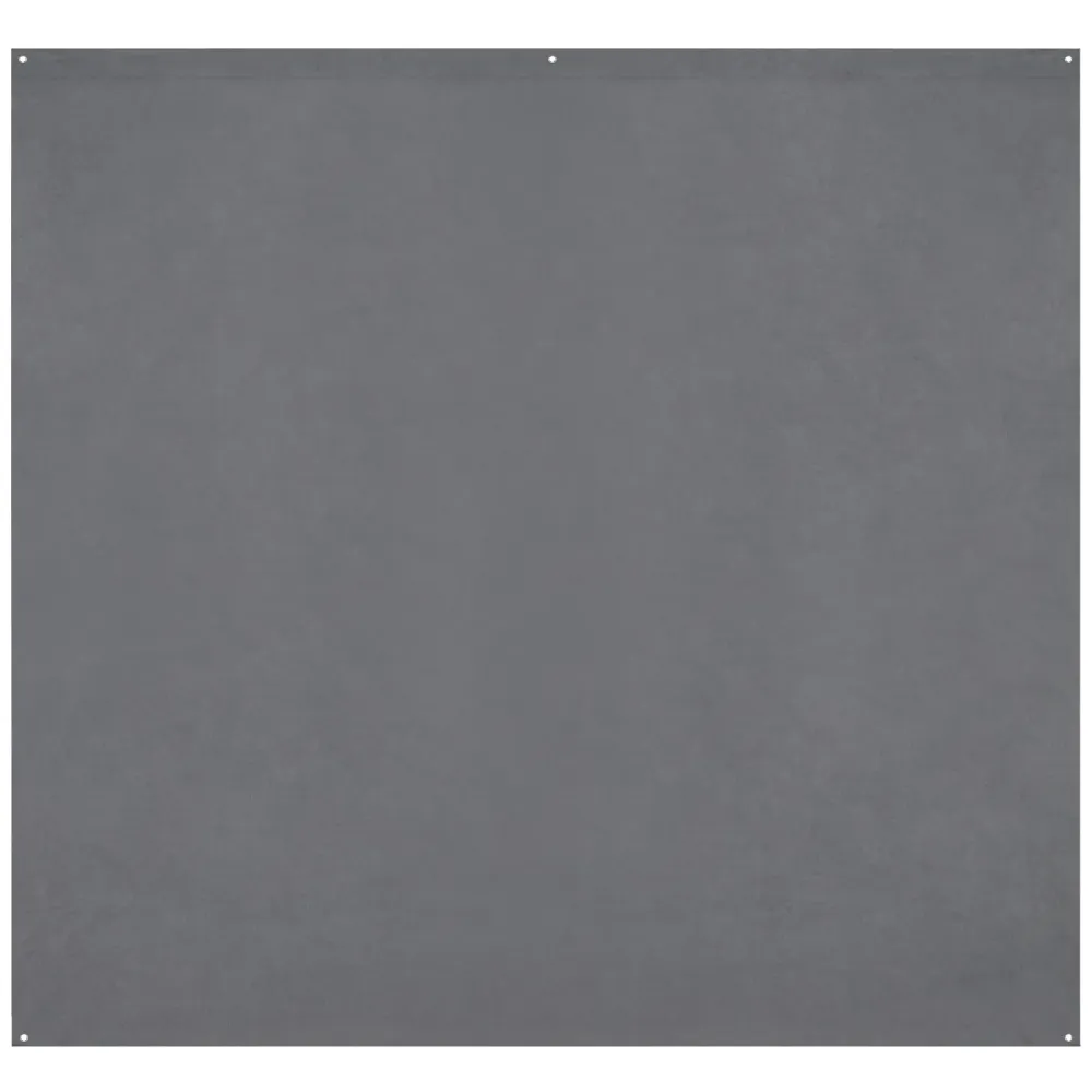 Westcott X Drop Pro Wrinkle Resistant Backdrop   Neutral Gray (8' x 8')