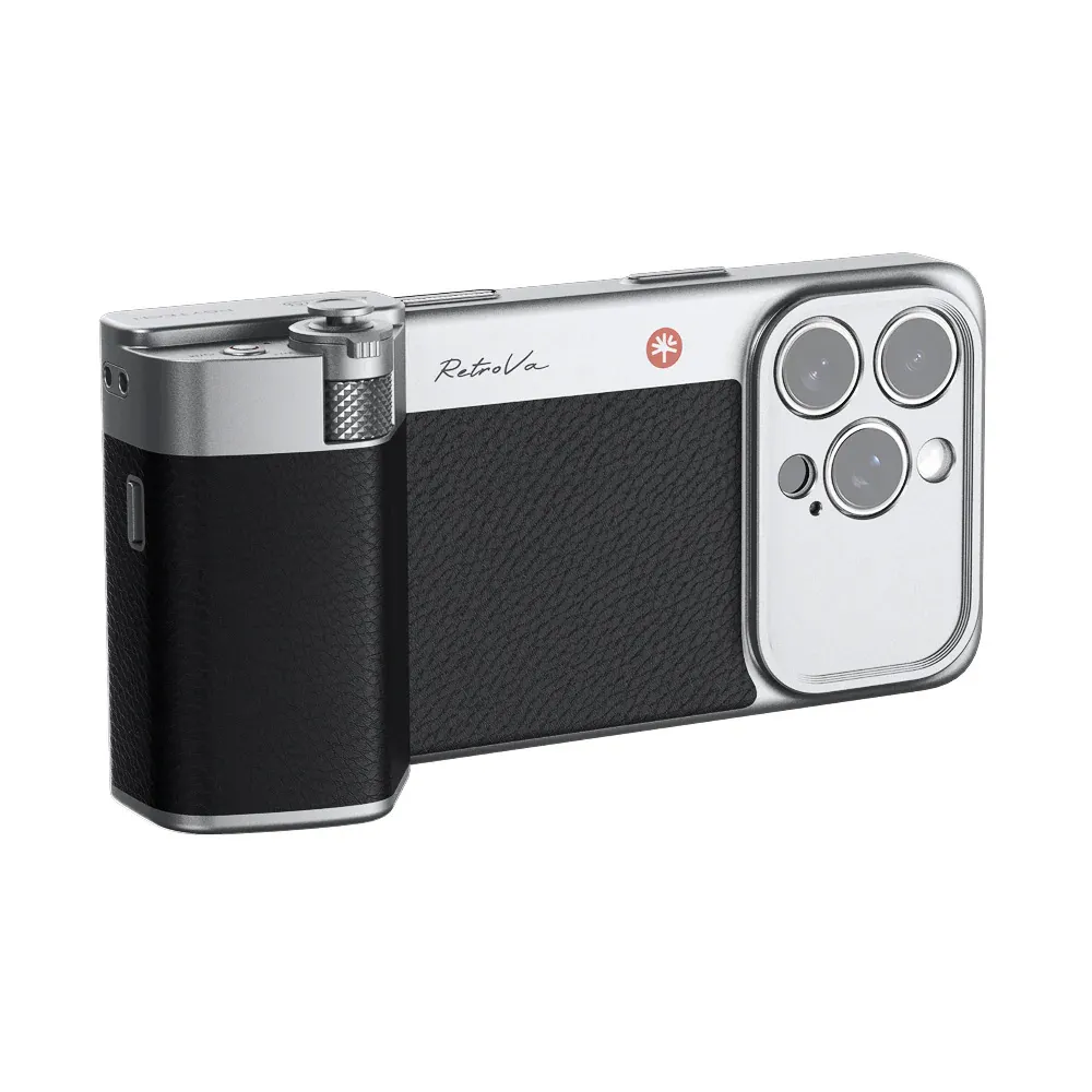 PGYTECH Retrova Grip Kit (Graphite Black iPhone 16 Pro)