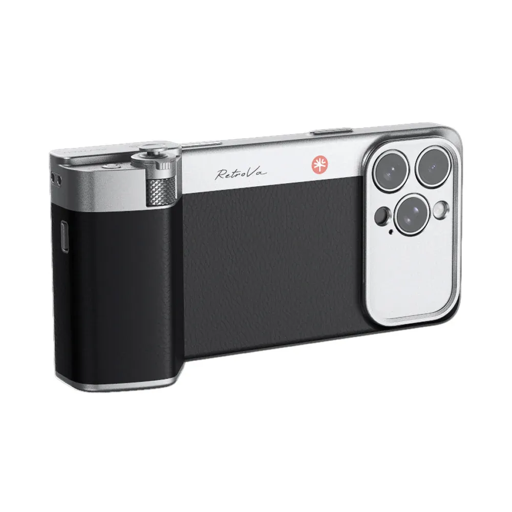 PGYTECH Retrova Grip Kit (Graphite Black iPhone 16 Pro Max)