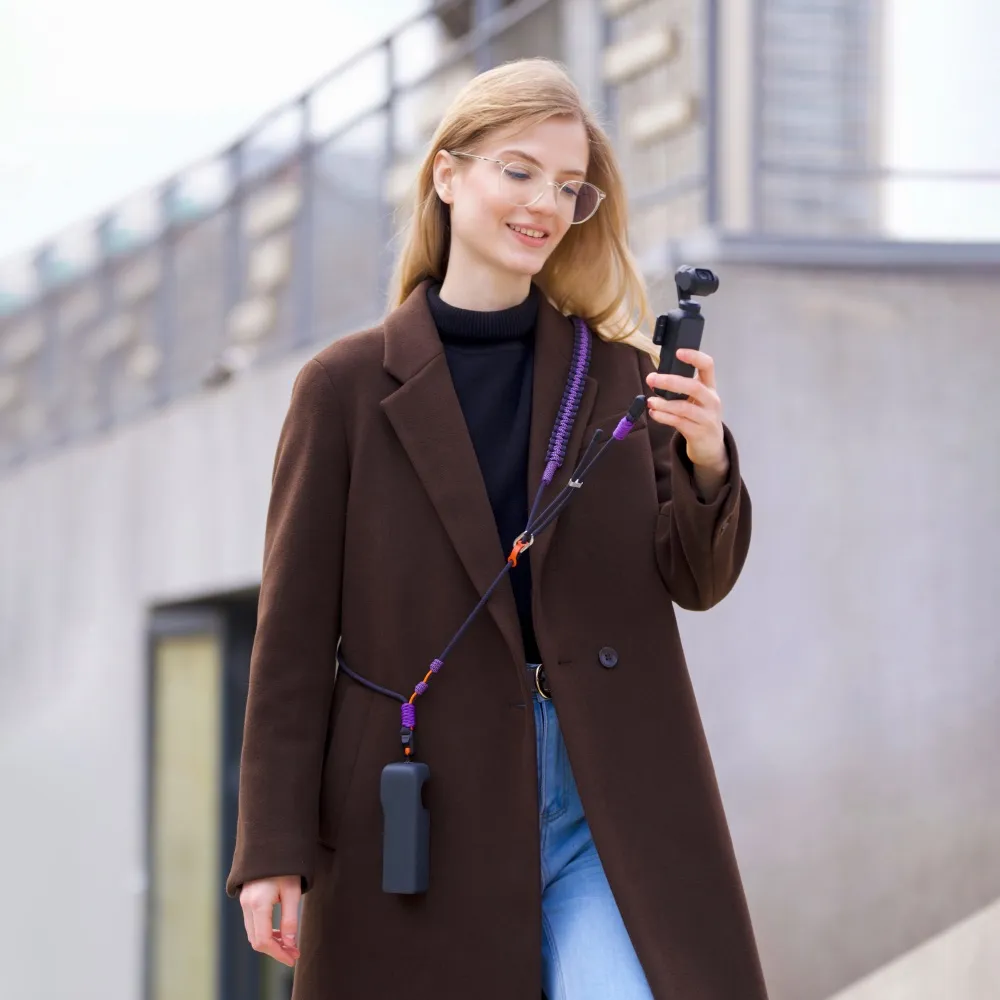 PGYTECH Pocket Series Camera Strap (Refined Style Aurora Purple)