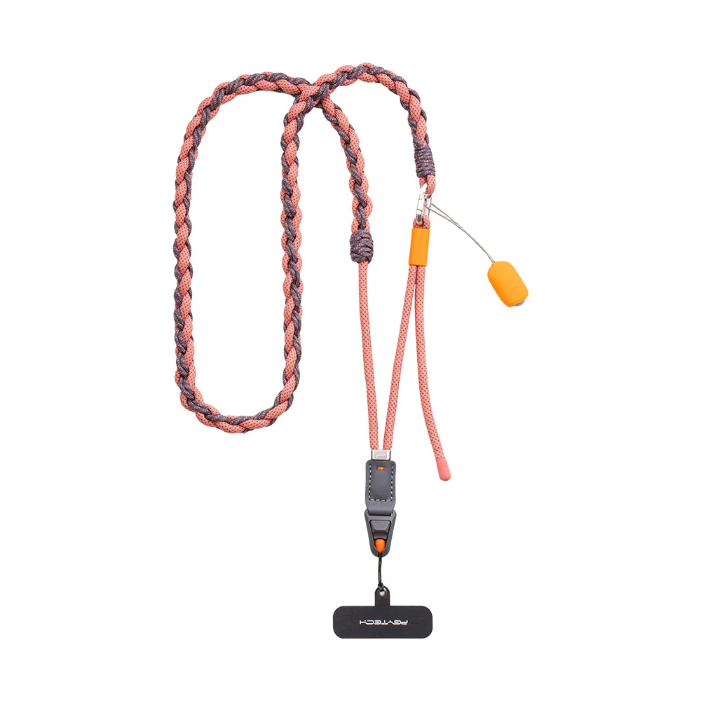PGYTECH LinkGo Phone Photography Strap (Braided Coral Pink)