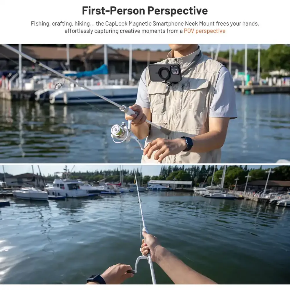 PGYTECH CapLockâ¢ Magnetic Smartphone Neck Mount Max