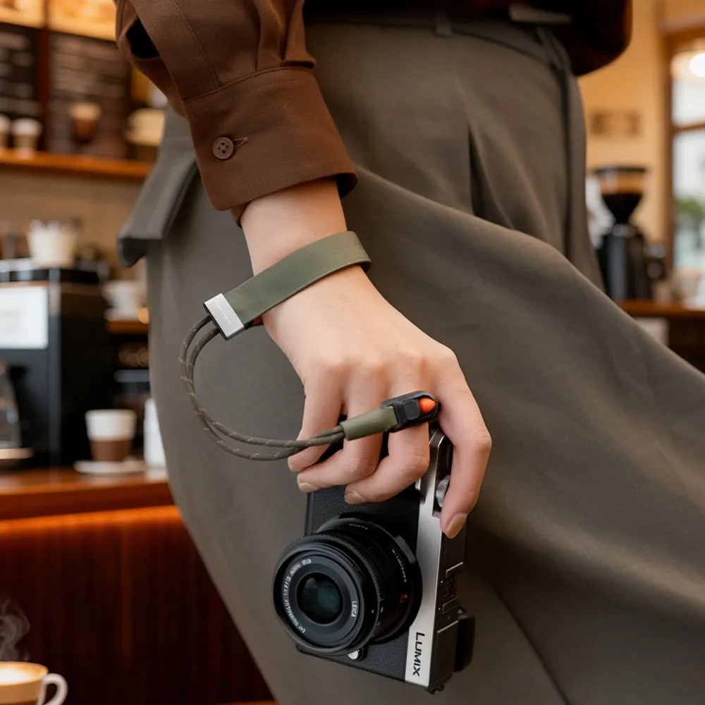 PGYTECH Camera Wrist Strap Slim (Vintage Caramel Brown)