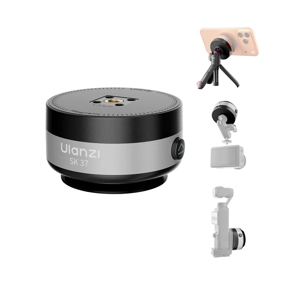 Ulanzi SK37 Magnetic & 1/4"Electric Suction Mount