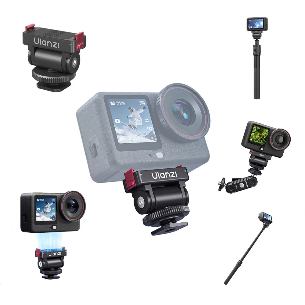 Ulanzi OA27 Quick Release Cold Shoe Mount(Compatible with Action 6 / Nano)
