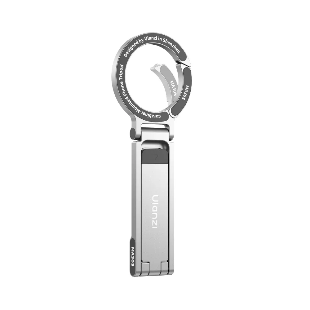 Ulanzi MA30S Carabiner Phone Stand (Silver,Slim Version)