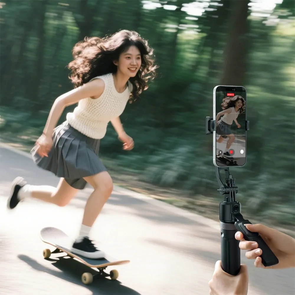 Ulanzi TT23 Auto Tracking Selfie Stick Tripod V2(Phone Clamp Version)