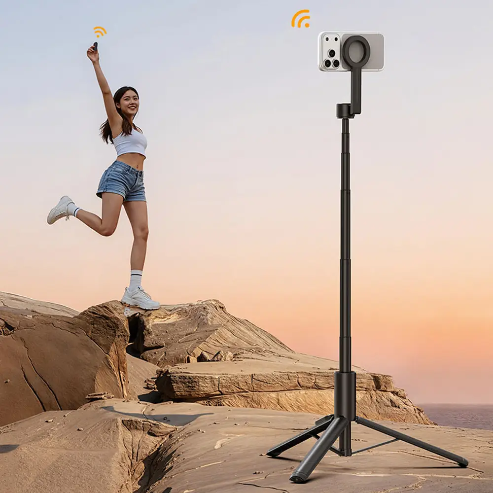 Ulanzi SK27 Portable Selfie Stick Tripod Plus (Magnetic)