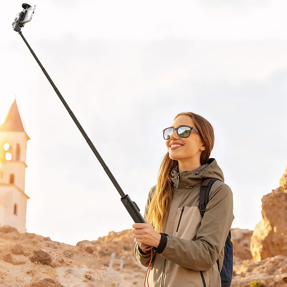 Ulanzi SK27 Portable Selfie Stick Tripod Plus (Phone Clamp)