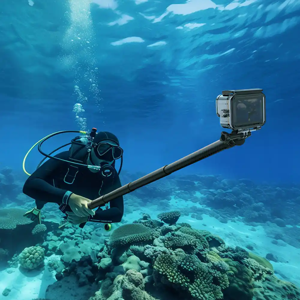 Ulanzi VL02 Carbon Fiber Selfie Stick(2.7m)