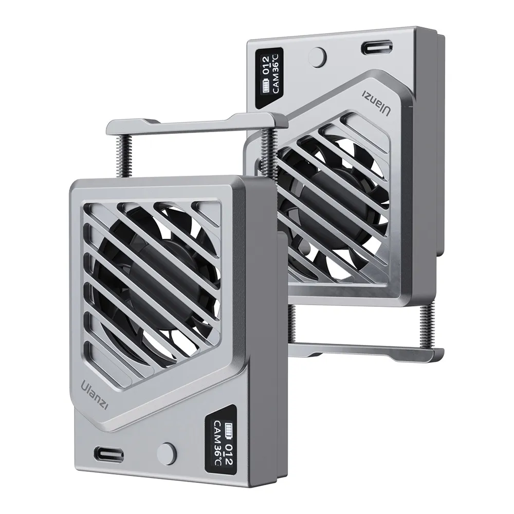 Ulanzi Camera Cooling Fan For Sony / Canon / FUJIFILM Sliver