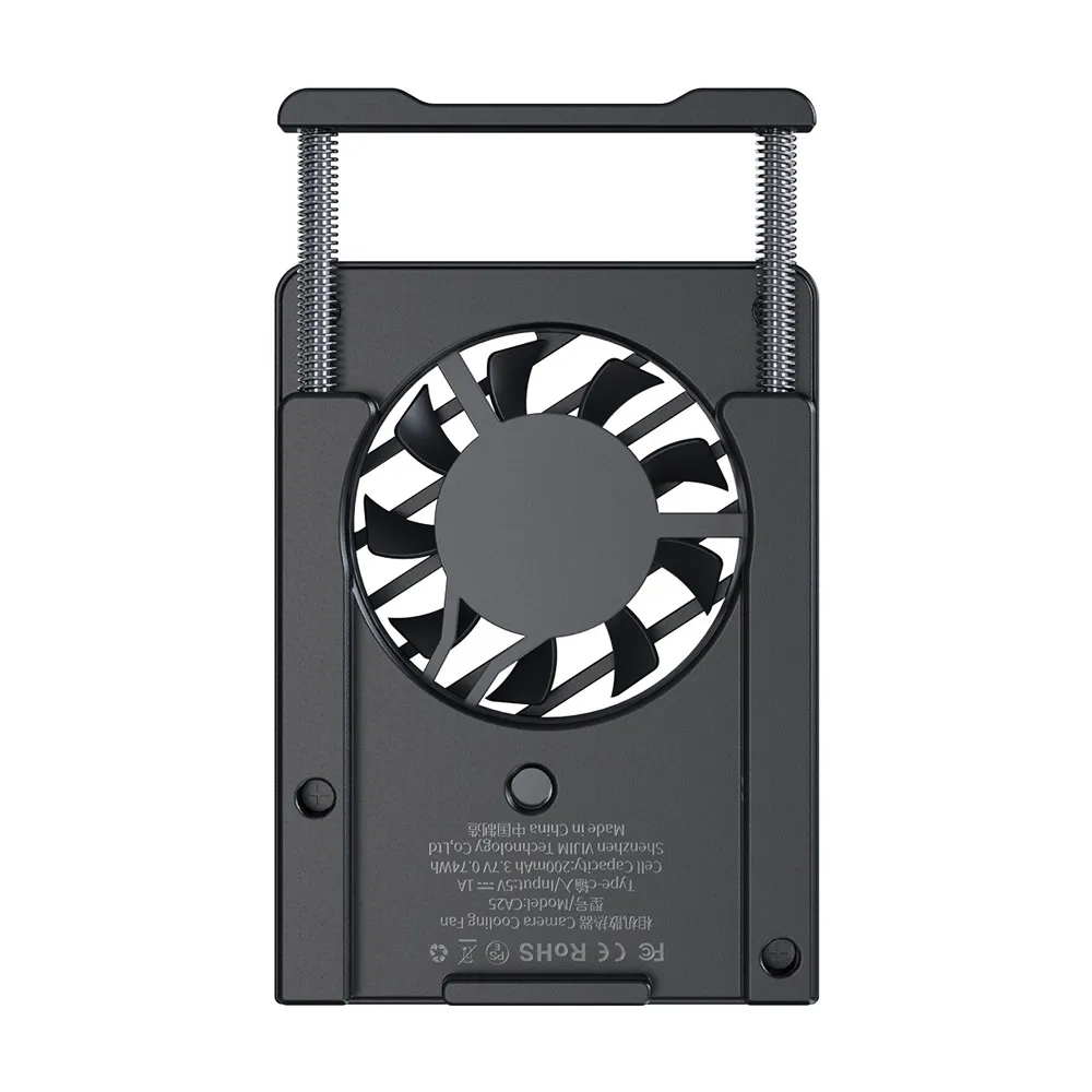 Ulanzi Camera Cooling Fan For Sony / Canon / FUJIFILM Black