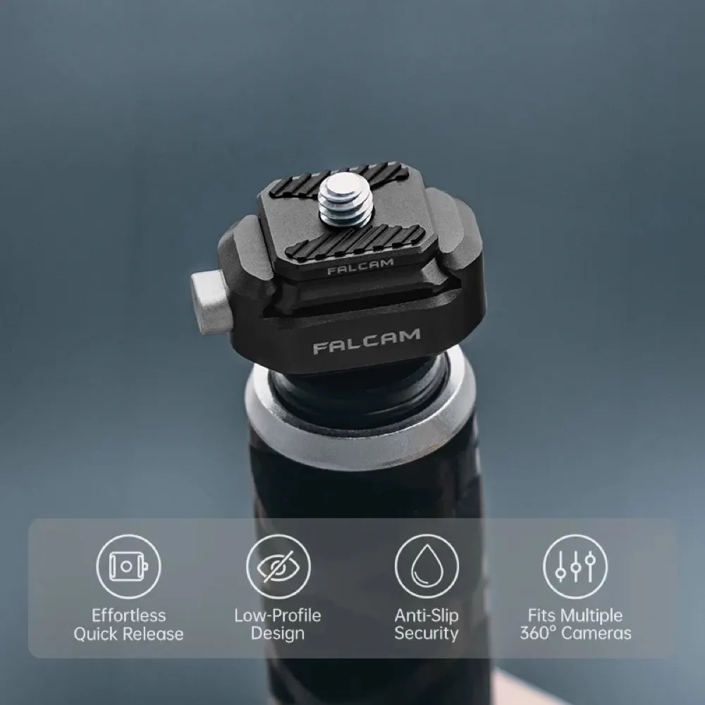 Falcam F22 Panoramic Camera Quick Release Kit(Black)