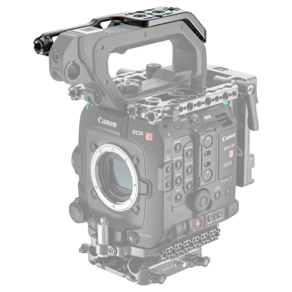 Wooden Camera Top Handle Cheese Plate for Canon EOS C400