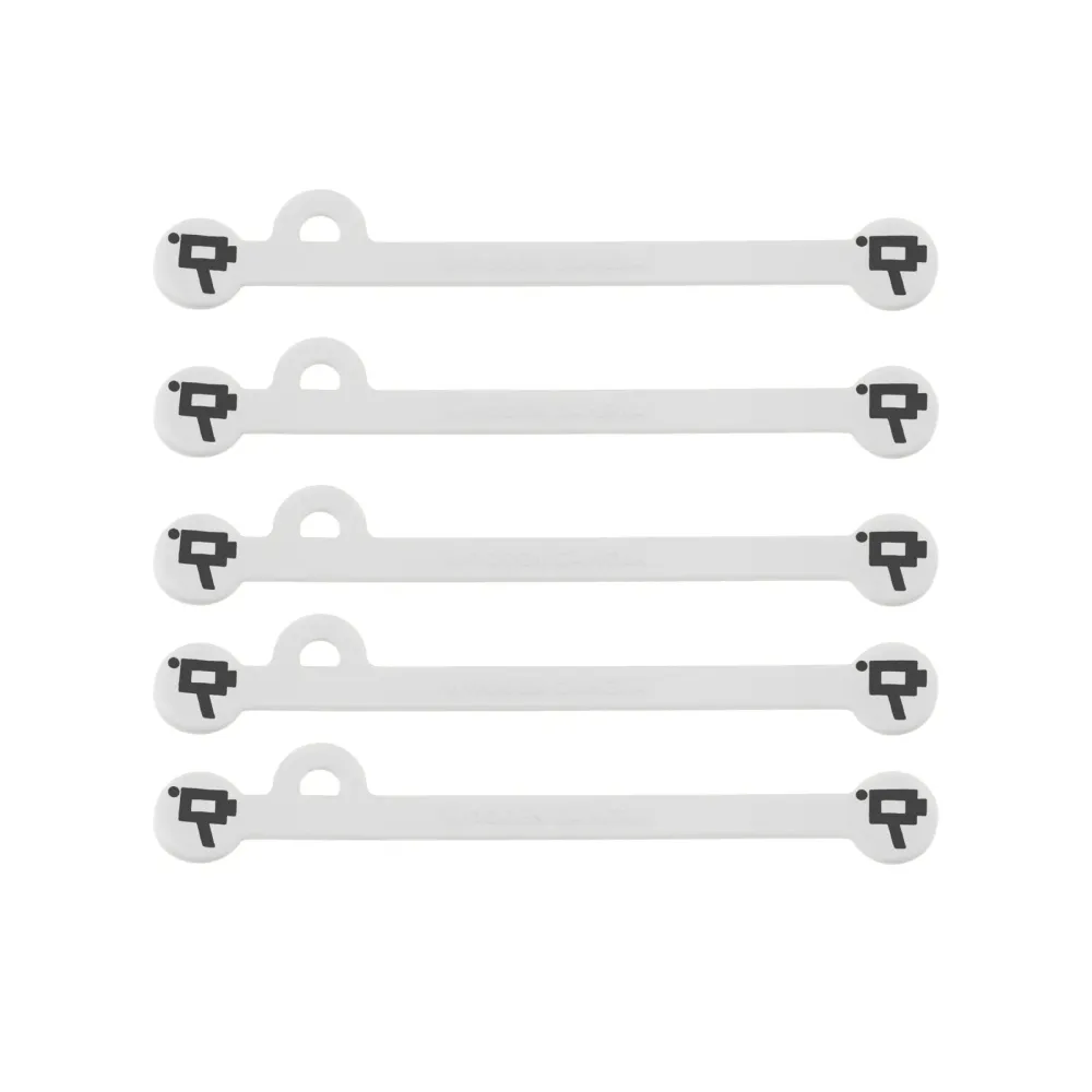Wooden Camera Cine Mag Ties - White - 105mm
